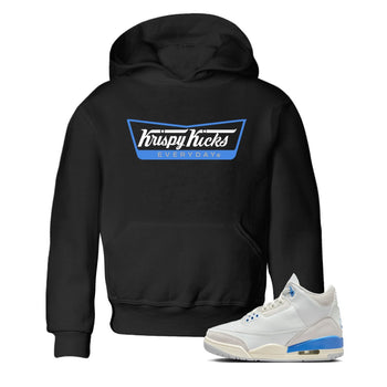 Air Jordan 3 Lucky Shorts shirts to match jordans Krispy Kicks sneaker match tees Air Jordan 3 Retro Lucky Shorts match shoes to clothes SNRT Sneaker Tees Youth Baby Black 1 tee