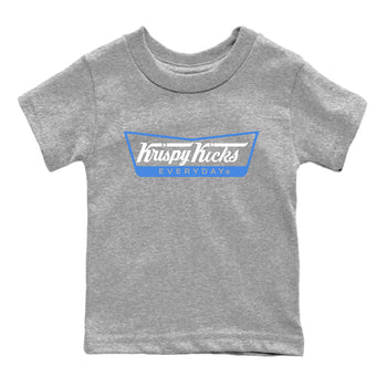 Air Jordan 3 Lucky Shorts shirts to match jordans Krispy Kicks sneaker match tees Air Jordan 3 Retro Lucky Shorts match shoes to clothes SNRT Sneaker Tees Youth Baby Heather Grey 2 tee
