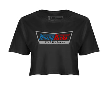 AJ3 Rare Air Graphic shirts Krispy Kicks shirts Air Jordan 3 Rare Air best t-shirts to wear with jordans SNRT Sneaker Tees unisex cotton Black 2 crop tee