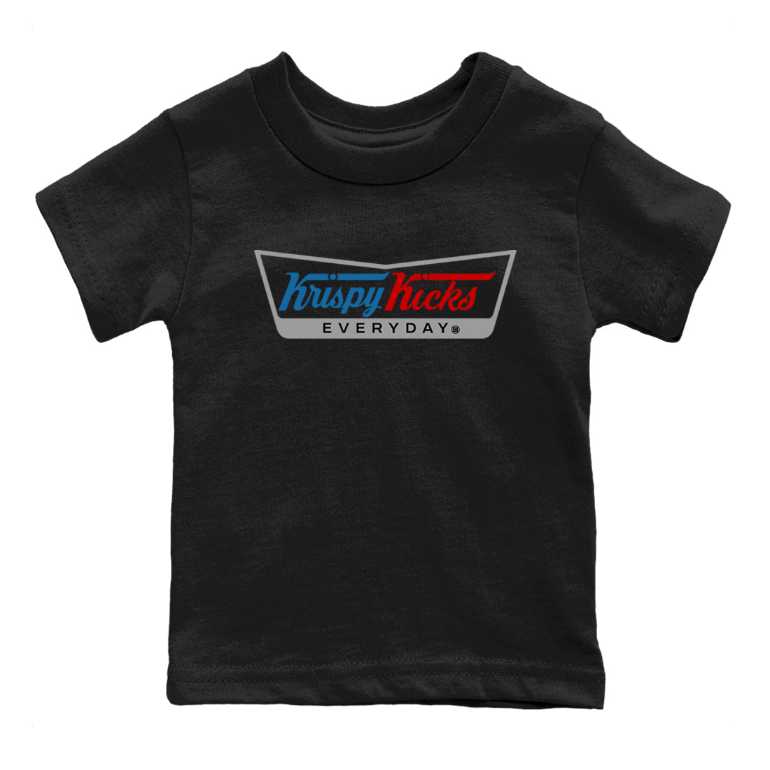 AJ3 Rare Air Graphic shirts Krispy Kicks shirts Air Jordan 3 Rare Air best t-shirts to wear with jordans SNRT Sneaker Tees Youth Baby Black 2 tee
