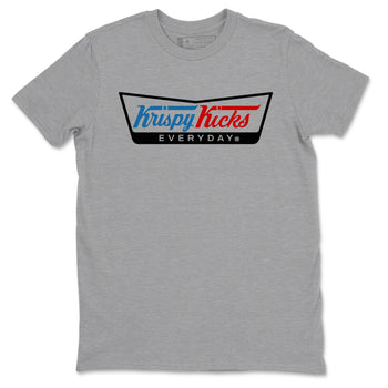 AJ3 Rare Air Graphic shirts Krispy Kicks shirts Air Jordan 3 Rare Air best t-shirts to wear with jordans SNRT Sneaker Tees unisex cotton Heather Grey 2 shirts