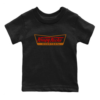 5s Archaeo Brown shirts to match jordans Krispy Kicks sneaker match tees Air Jordan 5 Archaeo Brown SNRT Sneaker Release Tees Youth Baby Black 2 crew neck shirts