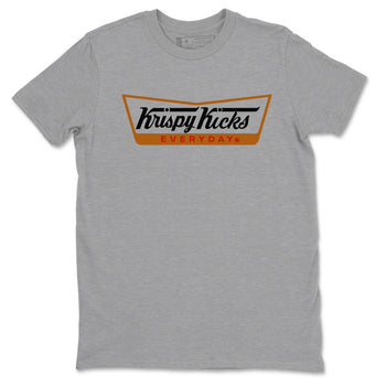 5s Archaeo Brown shirts to match jordans Krispy Kicks sneaker match tees Air Jordan 5 Archaeo Brown SNRT Sneaker Release Tees unisex cotton Heather Grey 2 crew neck shirts