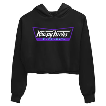 Air Jordan 5 Grape Graphic shirts Krispy Kicks shirts 5 Retro Grape best t-shirts to wear with jordans SNRT Sneaker Tees unisex cotton Black 2 crop tee