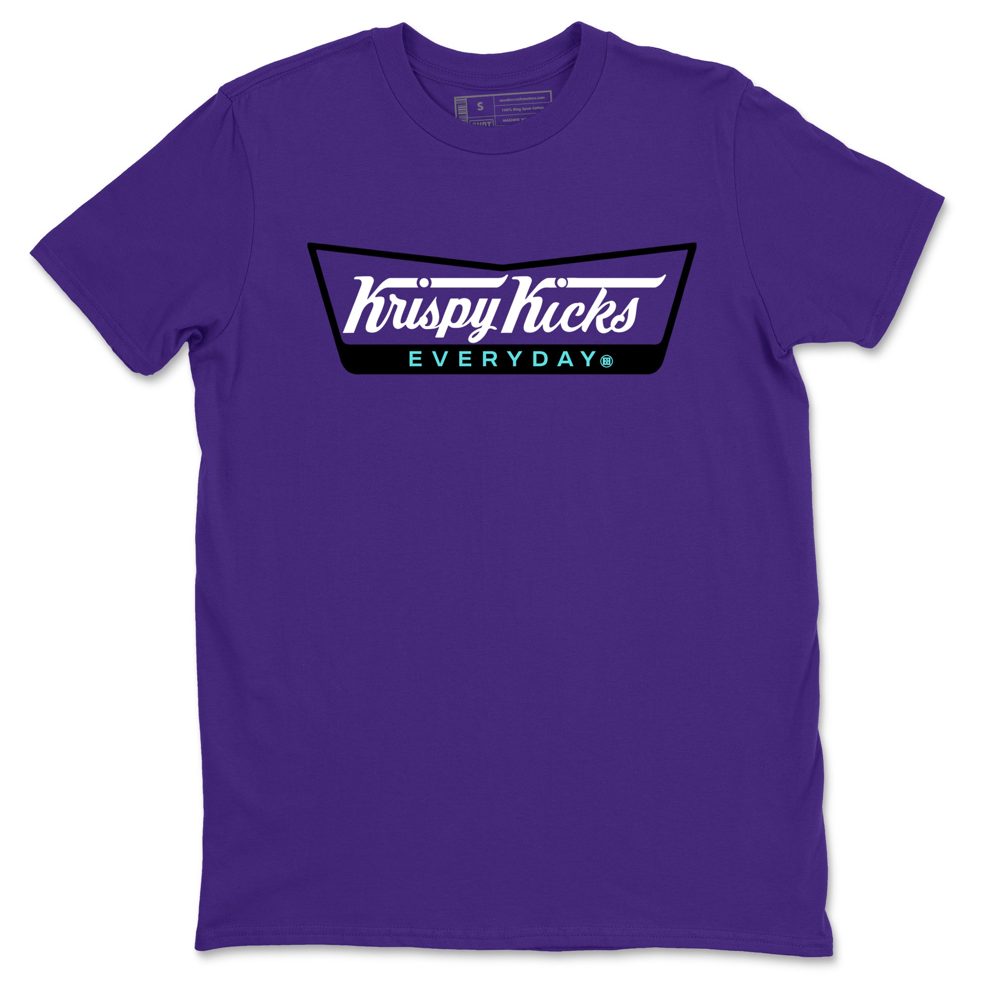 Air Jordan 5 Grape Graphic shirts Krispy Kicks shirts 5 Retro Grape best t-shirts to wear with jordans SNRT Sneaker Tees unisex cotton Purple 2 shirts