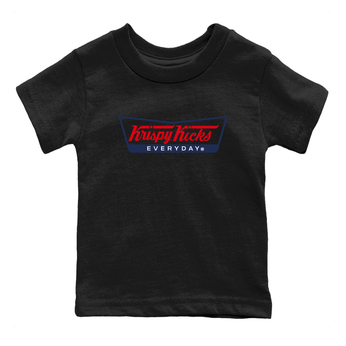 6s Olympic shirts to match jordans Krispy Kicks sneaker match tees Air Jordan 6 Olympic SNRT Sneaker Tees streetwear brand Baby and Youth Black 2 cotton tee