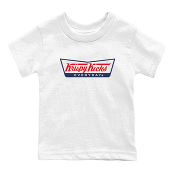 6s Olympic shirts to match jordans Krispy Kicks sneaker match tees Air Jordan 6 Olympic SNRT Sneaker Tees streetwear brand Baby and Youth White 2 cotton tee