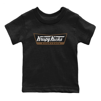 Jordan Jumpman Jack TR Travis Scott Dark Mocha shirts to match jordans Krispy Kicks sneaker match tees Jordan Jumpman Jack Travis Scott Dark Mocha match shoes to clothes SNRT Sneaker Tees Youth Baby Black 2 tee