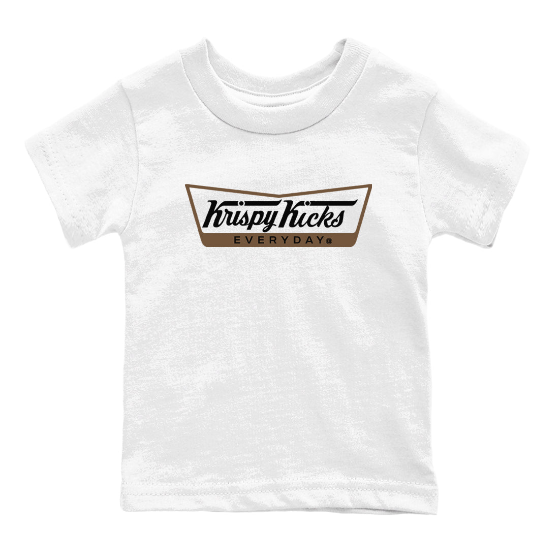 Jordan Jumpman Jack TR Travis Scott Dark Mocha shirts to match jordans Krispy Kicks sneaker match tees Jordan Jumpman Jack Travis Scott Dark Mocha match shoes to clothes SNRT Sneaker Tees Youth Baby White 2 tee