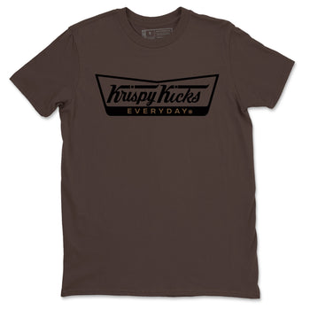 Jordan Jumpman Jack TR Travis Scott Dark Mocha shirts to match jordans Krispy Kicks sneaker match tees Jordan Jumpman Jack Travis Scott Dark Mocha match shoes to clothes SNRT Sneaker Tees unisex cotton Dark Chocolate 2 shirts