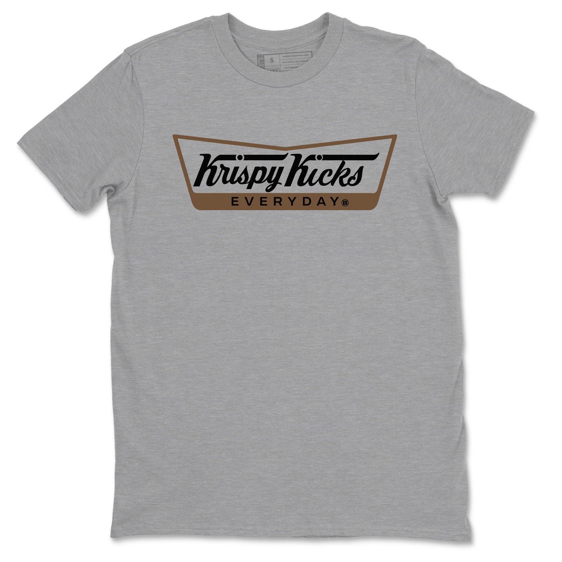 Jordan Jumpman Jack TR Travis Scott Dark Mocha shirts to match jordans Krispy Kicks sneaker match tees Jordan Jumpman Jack Travis Scott Dark Mocha match shoes to clothes SNRT Sneaker Tees unisex cotton Heather Grey 2 shirts