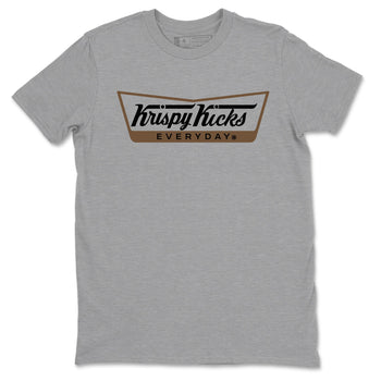 Jordan Jumpman Jack TR Travis Scott Dark Mocha shirts to match jordans Krispy Kicks sneaker match tees Jordan Jumpman Jack Travis Scott Dark Mocha match shoes to clothes SNRT Sneaker Tees unisex cotton Heather Grey 2 shirts