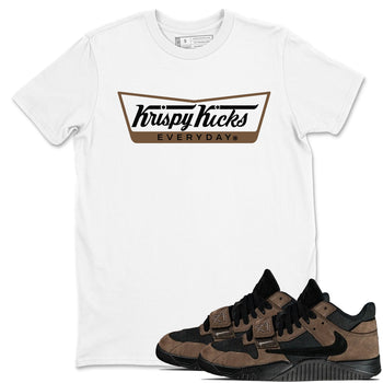 Jordan Jumpman Jack TR Travis Scott Dark Mocha shirts to match jordans Krispy Kicks sneaker match tees Jordan Jumpman Jack Travis Scott Dark Mocha match shoes to clothes SNRT Sneaker Tees unisex cotton White 1 shirts