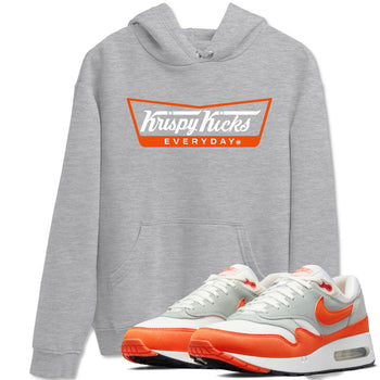 Air Max 1 OG '86 'Summit White and Cosmic Clay shirts to match jordans Krispy Kicks sneaker match tees Air Max 1 Cosmic Clay match shoes to clothes SNRT Sneaker Tees unisex cotton Heather Grey 1 shirts