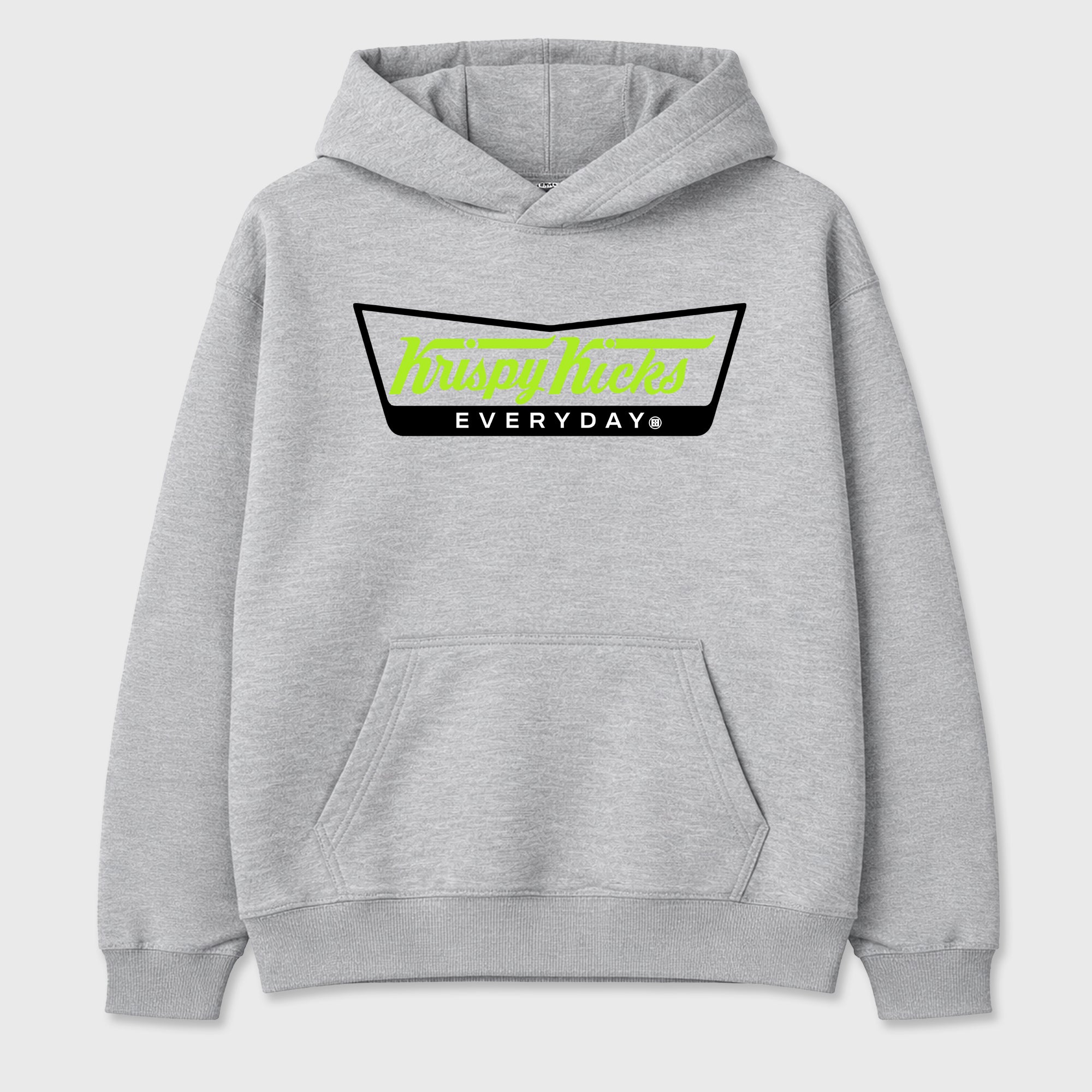 Sneaker match tees – Sneaker Tees To Match Air Max 90 Neon Yellow Shoes – Krispy Kicks Tee Heather Grey 2