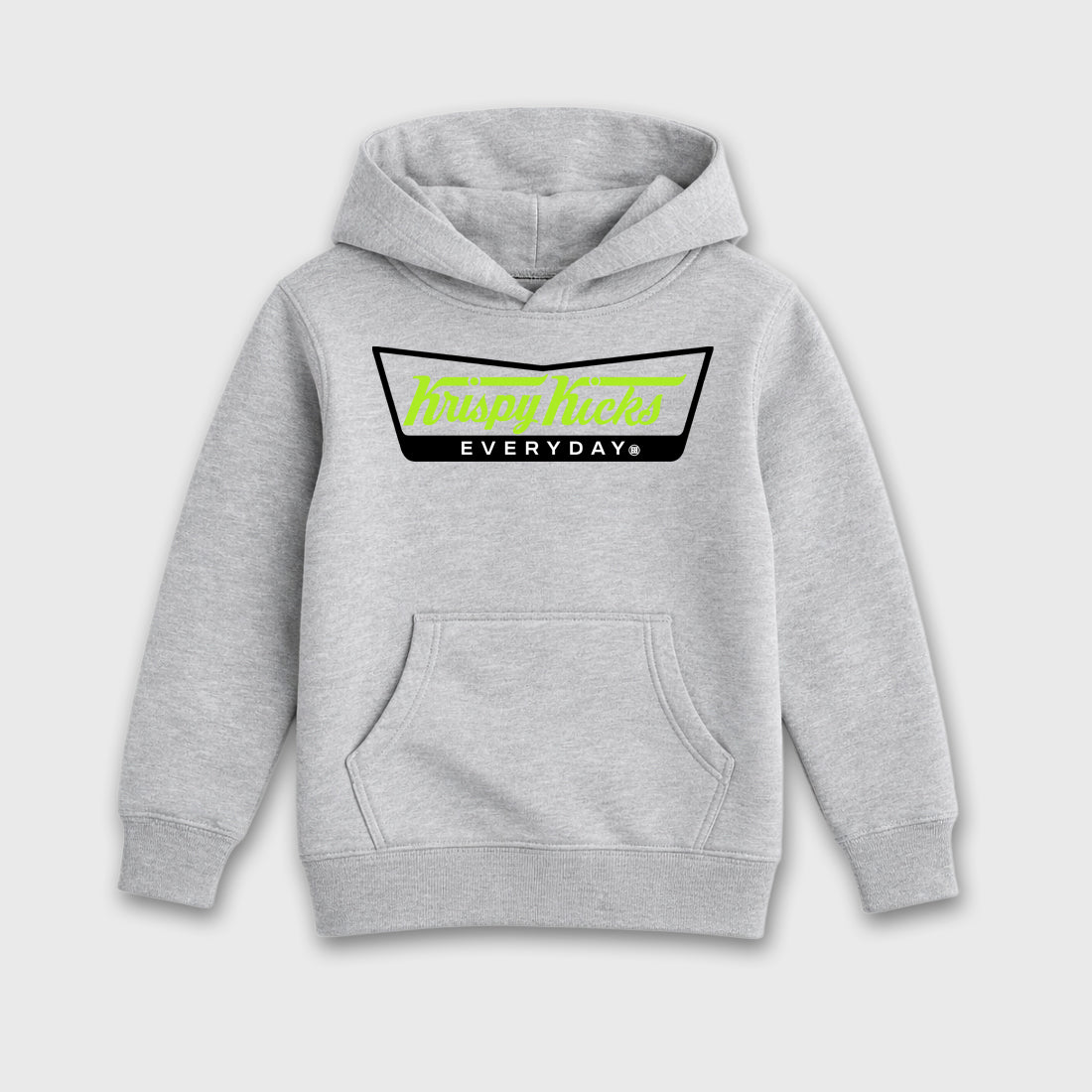 Sneaker match tees – Sneaker Tees To Match Air Max 90 Neon Yellow Shoes – Krispy Kicks Kids T-Shirt Heather Grey 2