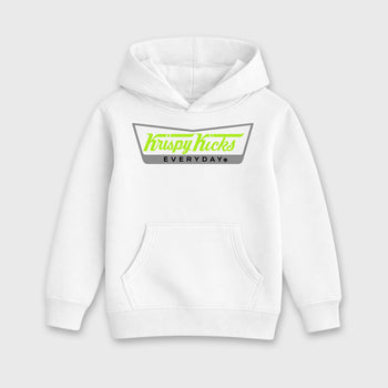 Sneaker match tees – Sneaker Tees To Match Air Max 90 Neon Yellow Shoes – Krispy Kicks Kids T-Shirt White 2