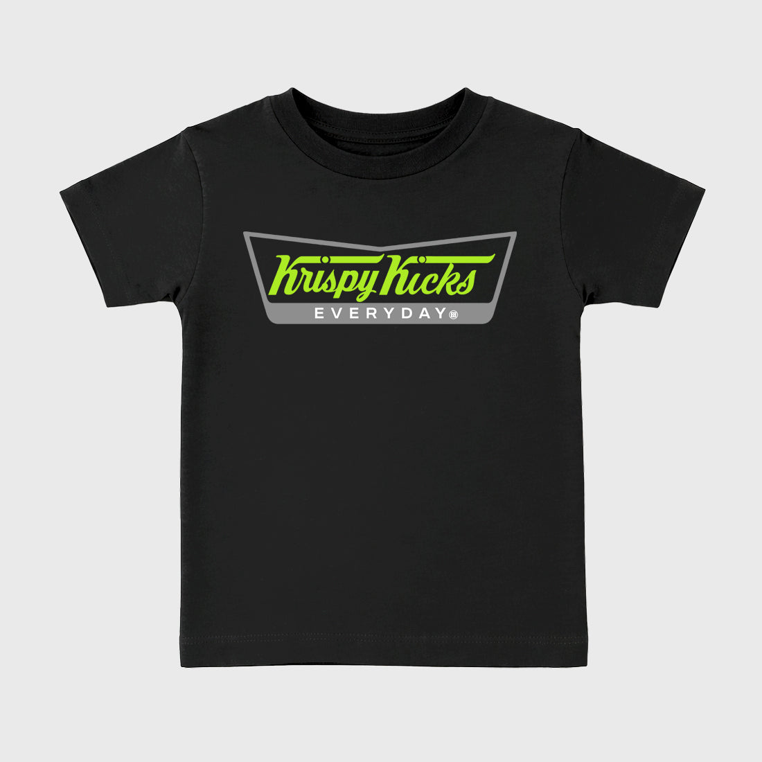 Sneaker match tees – Sneaker Tees To Match Air Max 90 Neon Yellow Shoes – Krispy Kicks Kids T-Shirt Black 2