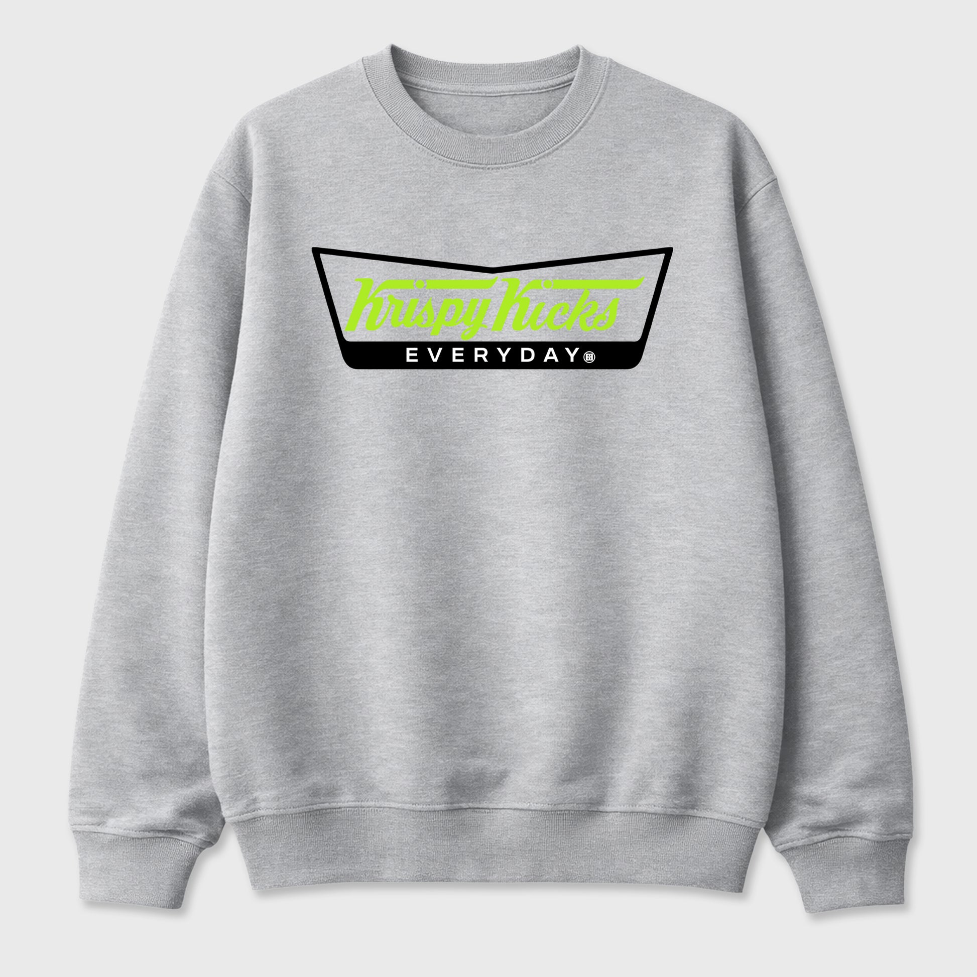 Sneaker match tees – Sneaker Tees To Match Air Max 90 Neon Yellow Shoes – Krispy Kicks Tee Heather Grey 2