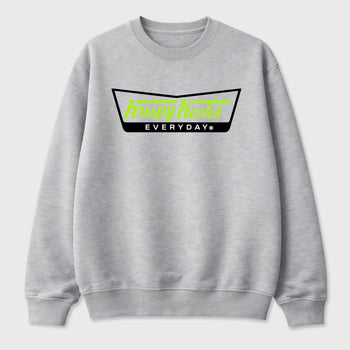 Sneaker match tees – Sneaker Tees To Match Air Max 90 Neon Yellow Shoes – Krispy Kicks Tee Heather Grey 2