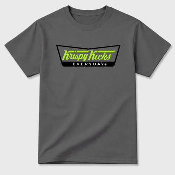 Sneaker match tees – Sneaker Tees To Match Air Max 90 Neon Yellow Shoes – Krispy Kicks Tee Cool Grey 2