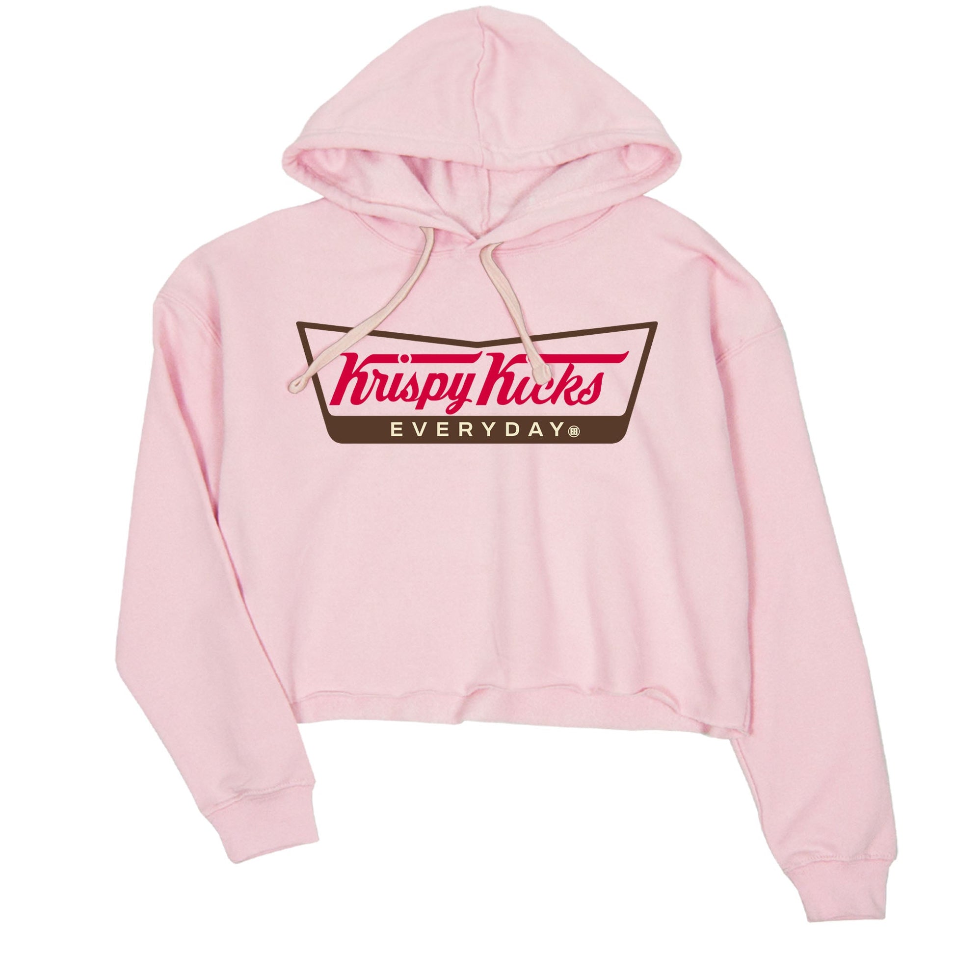 Dunk Cacao Wow And Pink Foam shirts to match jordans Krispy Kicks sneaker match tees Dunk Cacao Wow And Pink Foam SNRT Sneaker Tees streetwear brand Pink 2 crop tee