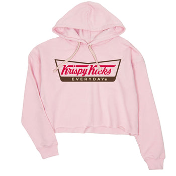 Dunk Cacao Wow And Pink Foam shirts to match jordans Krispy Kicks sneaker match tees Dunk Cacao Wow And Pink Foam SNRT Sneaker Tees streetwear brand Pink 2 crop tee