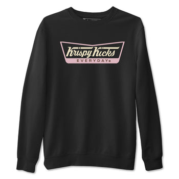 Dunk Cacao Wow And Pink Foam shirts to match jordans Krispy Kicks sneaker match tees Dunk Cacao Wow And Pink Foam SNRT Sneaker Tees streetwear brand Black 2 unisex cotton tee