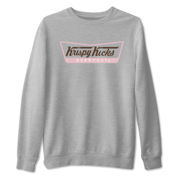 Dunk Cacao Wow And Pink Foam shirts to match jordans Krispy Kicks sneaker match tees Dunk Cacao Wow And Pink Foam SNRT Sneaker Tees streetwear brand Heather Grey 2 unisex cotton tee