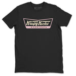Dunk Cacao Wow And Pink Foam shirts to match jordans Krispy Kicks sneaker match tees Dunk Cacao Wow And Pink Foam SNRT Sneaker Tees streetwear brand Black 2 unisex cotton tee