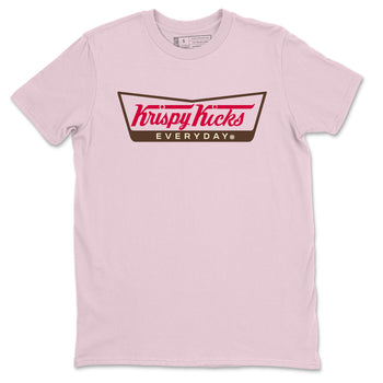 Dunk Cacao Wow And Pink Foam shirts to match jordans Krispy Kicks sneaker match tees Dunk Cacao Wow And Pink Foam SNRT Sneaker Tees streetwear brand Pink 2 unisex cotton tee