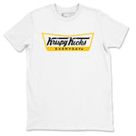 Dunk High Pollen Shirts To Match Jordans Krispy Kicks sneaker match tees Dunk High Iowa Tee SNRT Sneaker Release Tees unisex cotton White 2 crew neck shirts