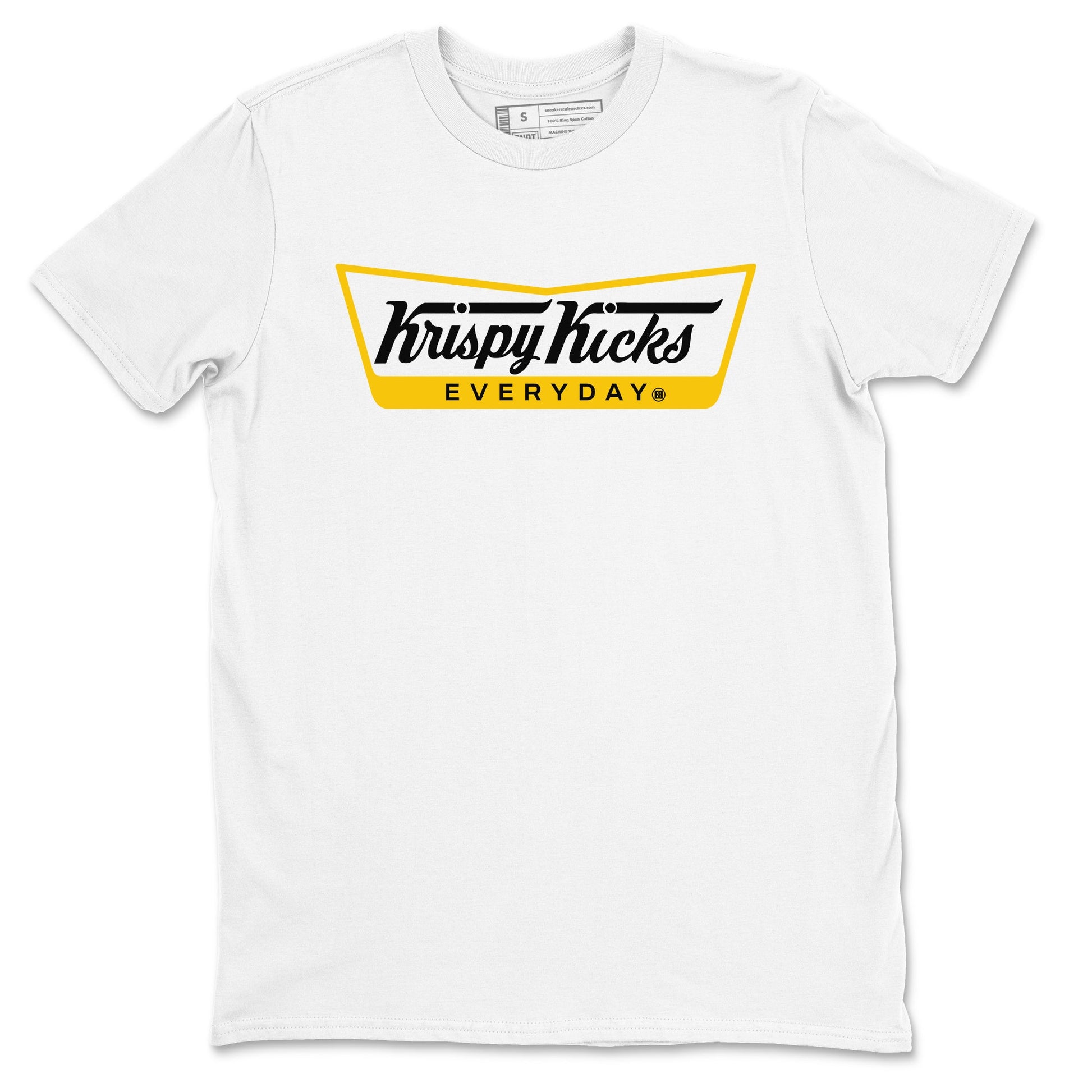 Dunk High Pollen Shirts To Match Jordans Krispy Kicks sneaker match tees Dunk High Iowa Tee SNRT Sneaker Release Tees unisex cotton White 2 crew neck shirts