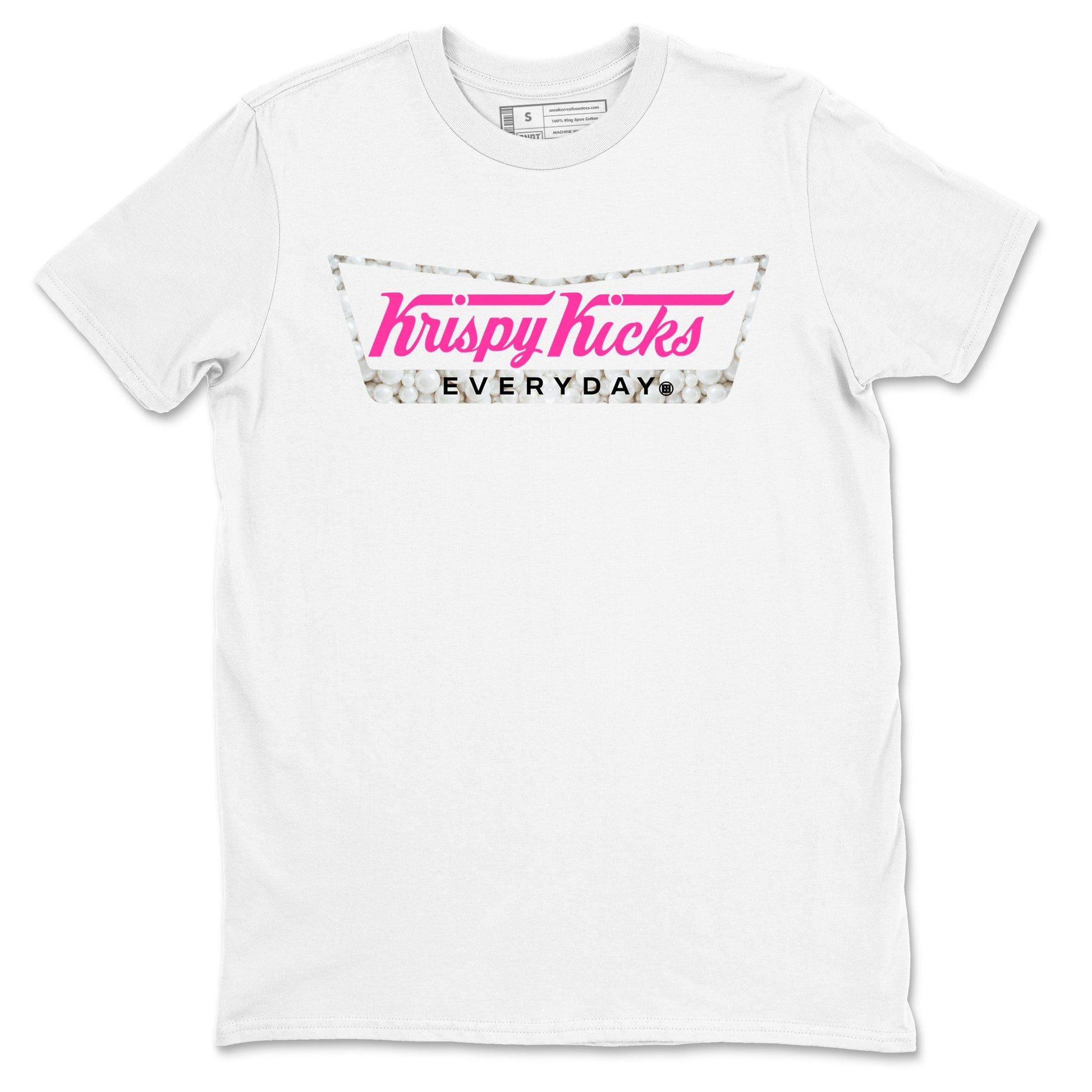 Nike KD 4 Retro Aunt Pearl shirts to match jordans Krispy Kicks sneaker match tees Nike KD 4 Aunt Pearl match shoes to clothes SNRT Sneaker Tees unisex cotton White 2 shirts