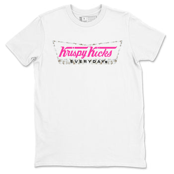 Nike KD 4 Retro Aunt Pearl shirts to match jordans Krispy Kicks sneaker match tees Nike KD 4 Aunt Pearl match shoes to clothes SNRT Sneaker Tees unisex cotton White 2 shirts