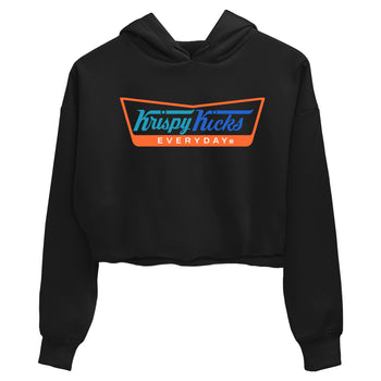 Yeezy 700 Bright Blue shirts to match jordans Krispy Kicks sneaker match tees Yeezy 700 Bright Blue match shoes to clothes SNRT Sneaker Tees unisex cotton Black 2 crop tee
