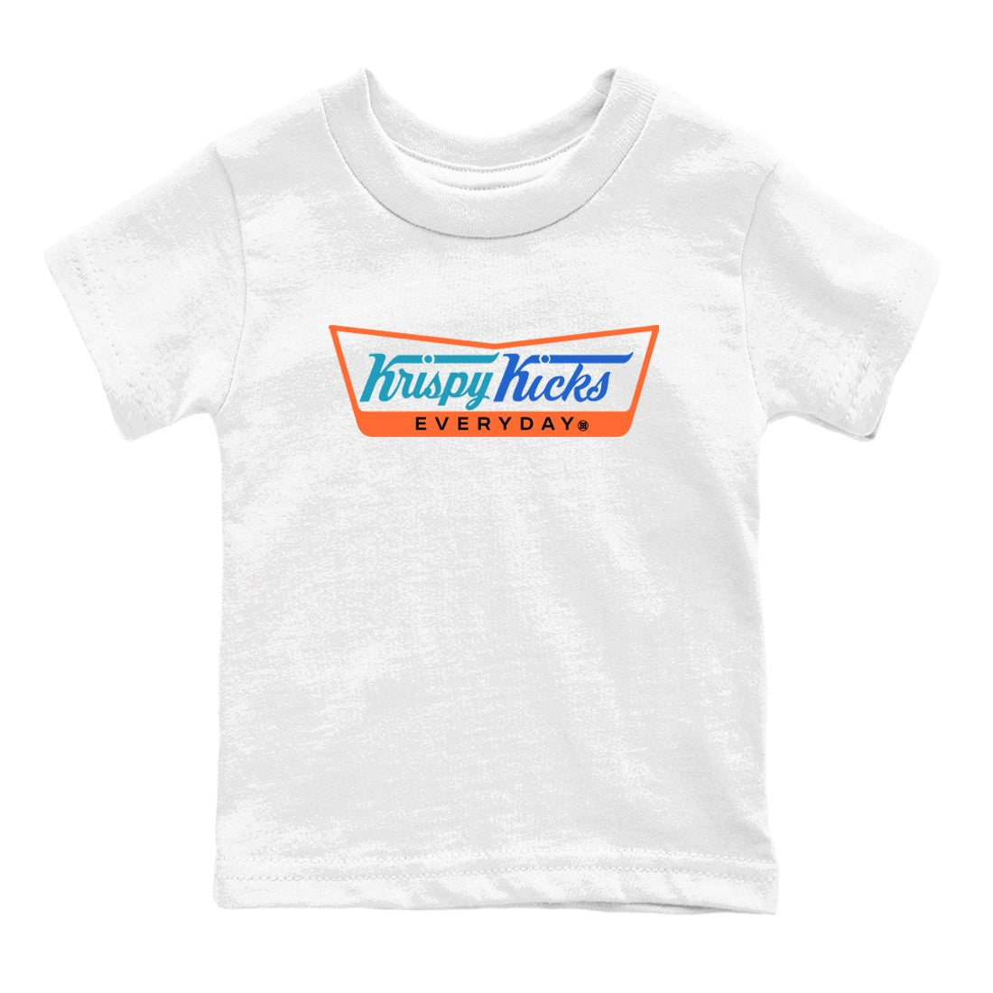 Yeezy 700 Bright Blue shirts to match jordans Krispy Kicks sneaker match tees Yeezy 700 Bright Blue match shoes to clothes SNRT Sneaker Tees Youth Baby White 2 tee