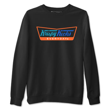 Yeezy 700 Bright Blue shirts to match jordans Krispy Kicks sneaker match tees Yeezy 700 Bright Blue match shoes to clothes SNRT Sneaker Tees unisex cotton Black 2 shirts