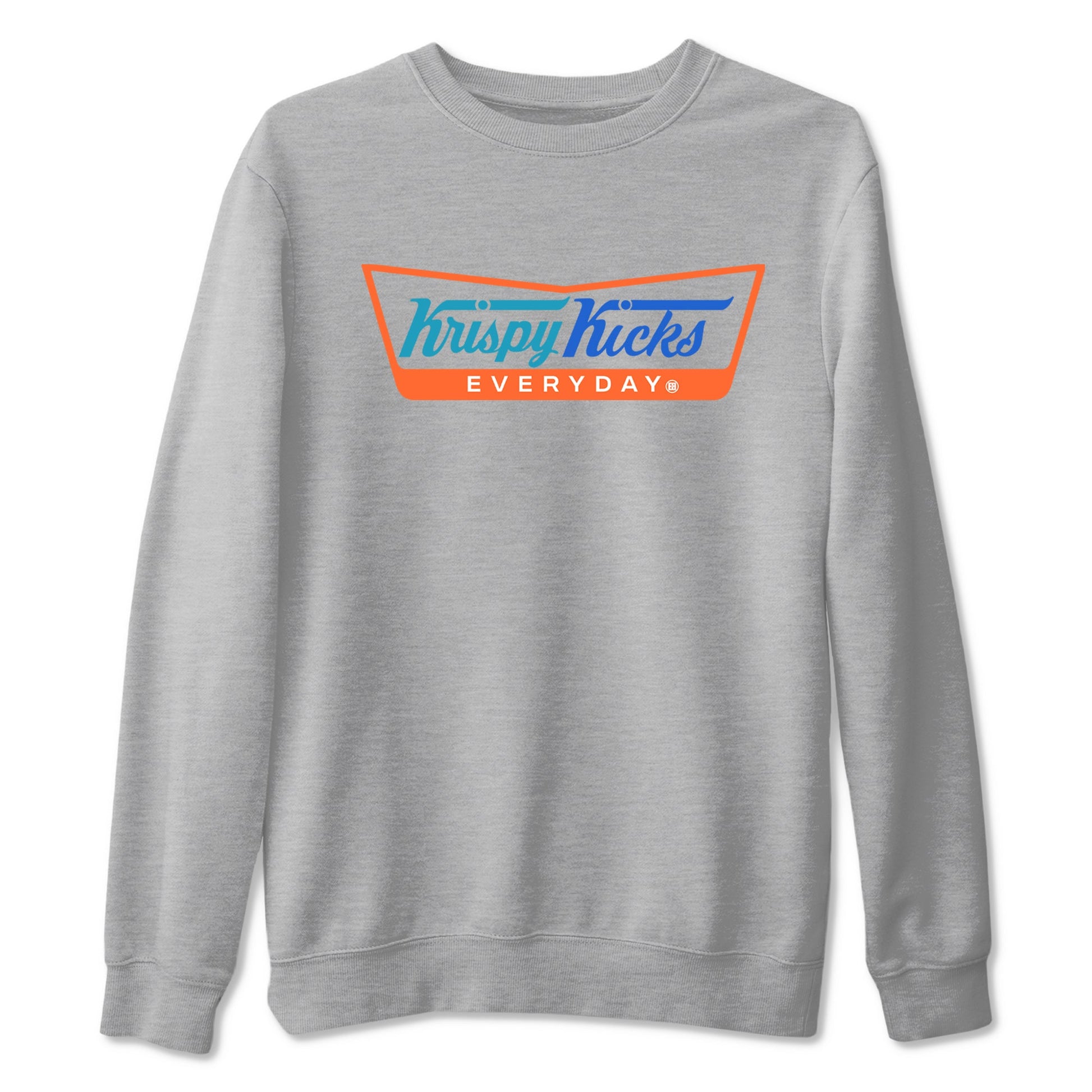 Yeezy 700 Bright Blue shirts to match jordans Krispy Kicks sneaker match tees Yeezy 700 Bright Blue match shoes to clothes SNRT Sneaker Tees unisex cotton Heather Grey 2 shirts