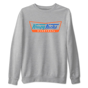 Yeezy 700 Bright Blue shirts to match jordans Krispy Kicks sneaker match tees Yeezy 700 Bright Blue match shoes to clothes SNRT Sneaker Tees unisex cotton Heather Grey 2 shirts