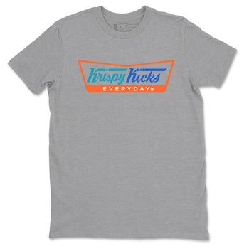Yeezy 700 Bright Blue shirts to match jordans Krispy Kicks sneaker match tees Yeezy 700 Bright Blue match shoes to clothes SNRT Sneaker Tees unisex cotton Heather Grey 2 shirts