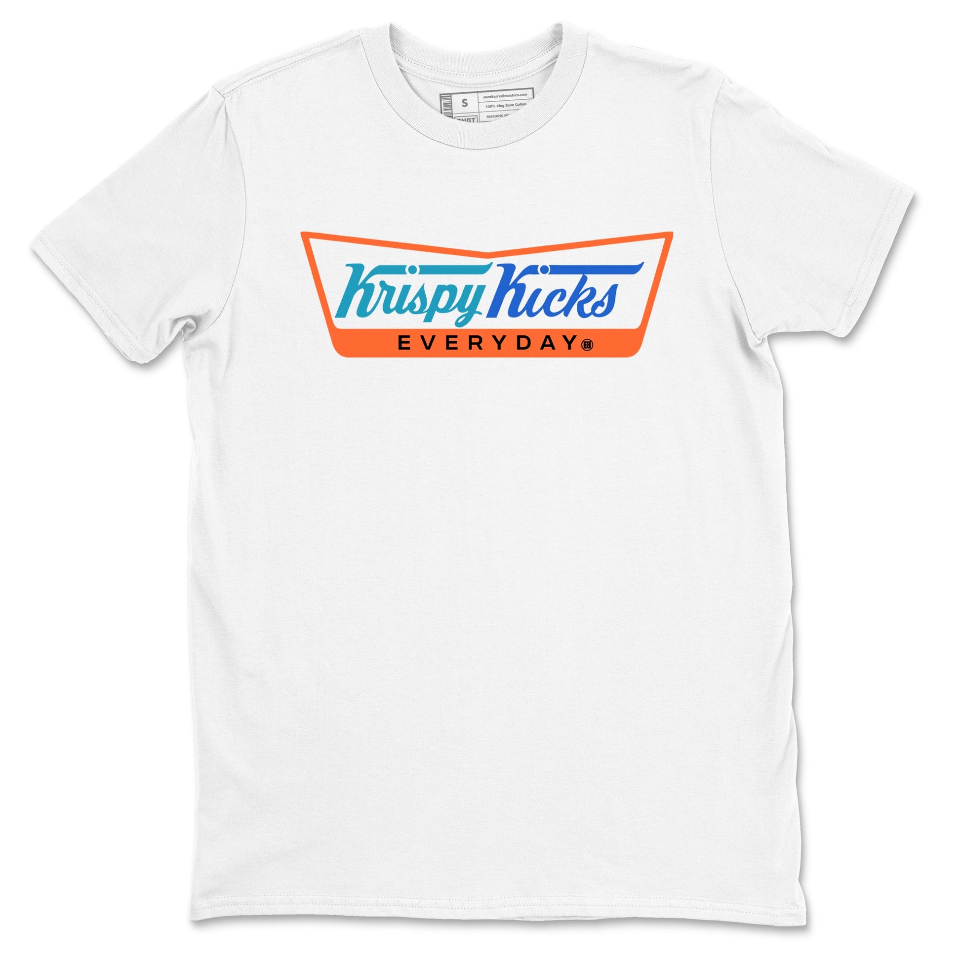 Yeezy 700 Bright Blue shirts to match jordans Krispy Kicks sneaker match tees Yeezy 700 Bright Blue match shoes to clothes SNRT Sneaker Tees unisex cotton White 2 shirts