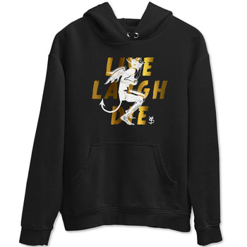 1s Black Metallic Gold shirts to match jordans Laughing Devil unique Halloween sneaker tee Air Jordan 1 Black Metallic Gold SNRT Sneaker Release Tees unisex cotton Black 2 crew neck shirts