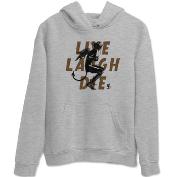 1s Mocha shirts to match jordans Laughing Devil unique Halloween sneaker tee Air Jordan 1 Mocha SNRT Sneaker Release Tees unisex cotton Heather Grey 2 crew neck shirts