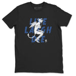 11s Diffused Blue shirts to match jordans Laughing Devil unique Halloween sneaker tee Air Jordan 11 Diffused Blue SNRT Sneaker Release Tees unisex cotton Black 2 crew neck shirts