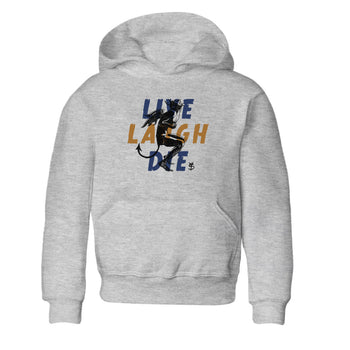 13s Midnight Navy shirts to match jordans Laughing Devil unique Halloween sneaker tee Air Jordan 13 Midnight Navy SNRT Sneaker Release Tees Youth Baby Heather Grey 2 crew neck shirts