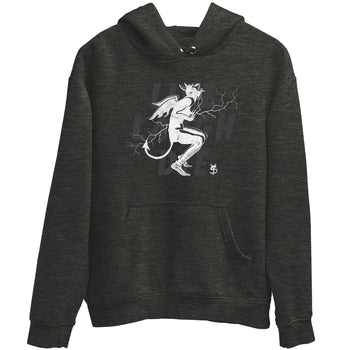 4s White Thunder shirts to match jordans Laughing Devil unique Halloween sneaker tee Air Jordan 4 White Thunder SNRT Sneaker Release Tees unisex cotton Charcoal Heather 2 crew neck shirts