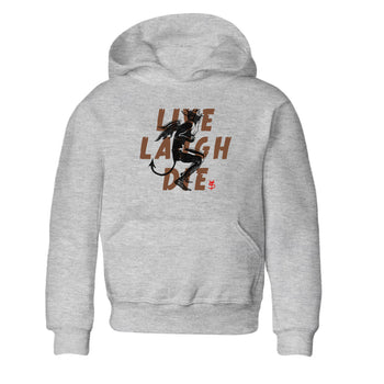 9s Olive shirts to match jordans Laughing Devil sneaker match tees Air Jordan 9 Olive match shoes to clothes SNRT Sneaker Tees Youth Baby Heather Grey 2 tee