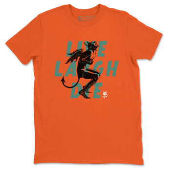 Dunk Low Ceramic shirts to match jordans Laughing Devil sneaker match tees Dunk Ceramic match shoes to clothes SNRT Sneaker Tees unisex cotton Orange 2 shirts