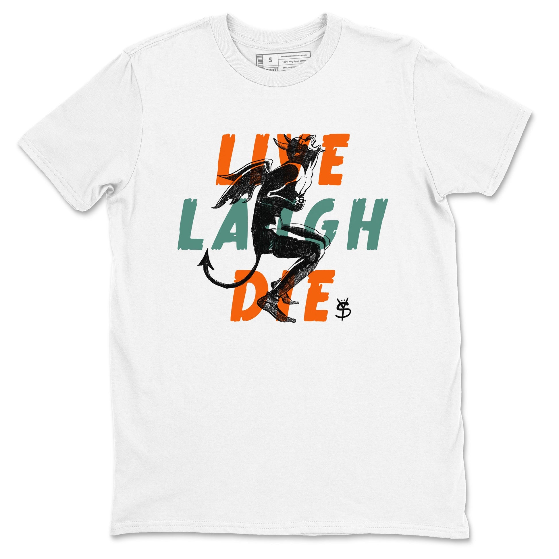 Dunk Low Ceramic shirts to match jordans Laughing Devil sneaker match tees Dunk Ceramic match shoes to clothes SNRT Sneaker Tees unisex cotton White 2 shirts